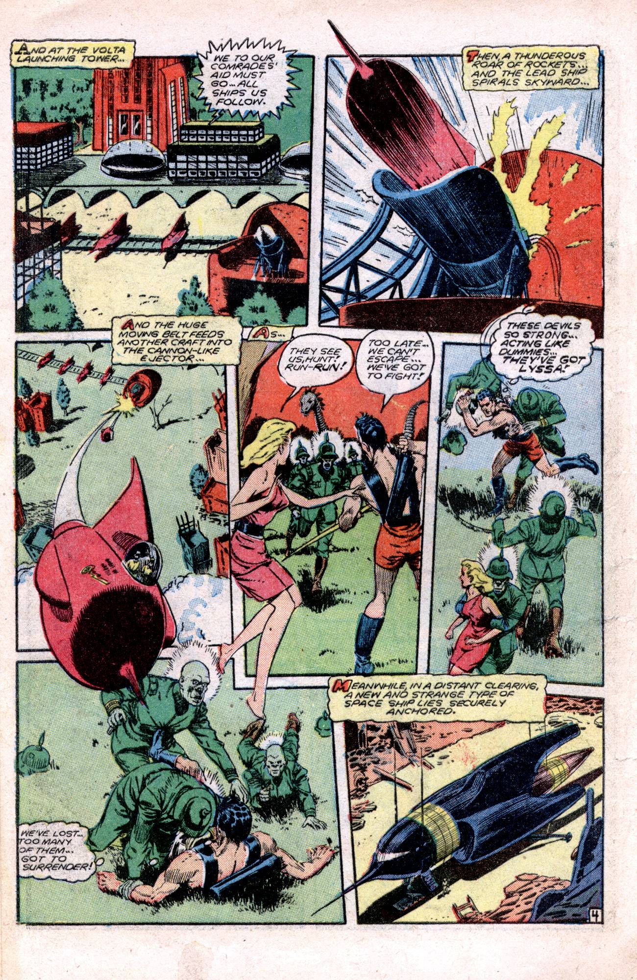 Planet Comics #57 (Fiction House), page 6. Public domain (US).
