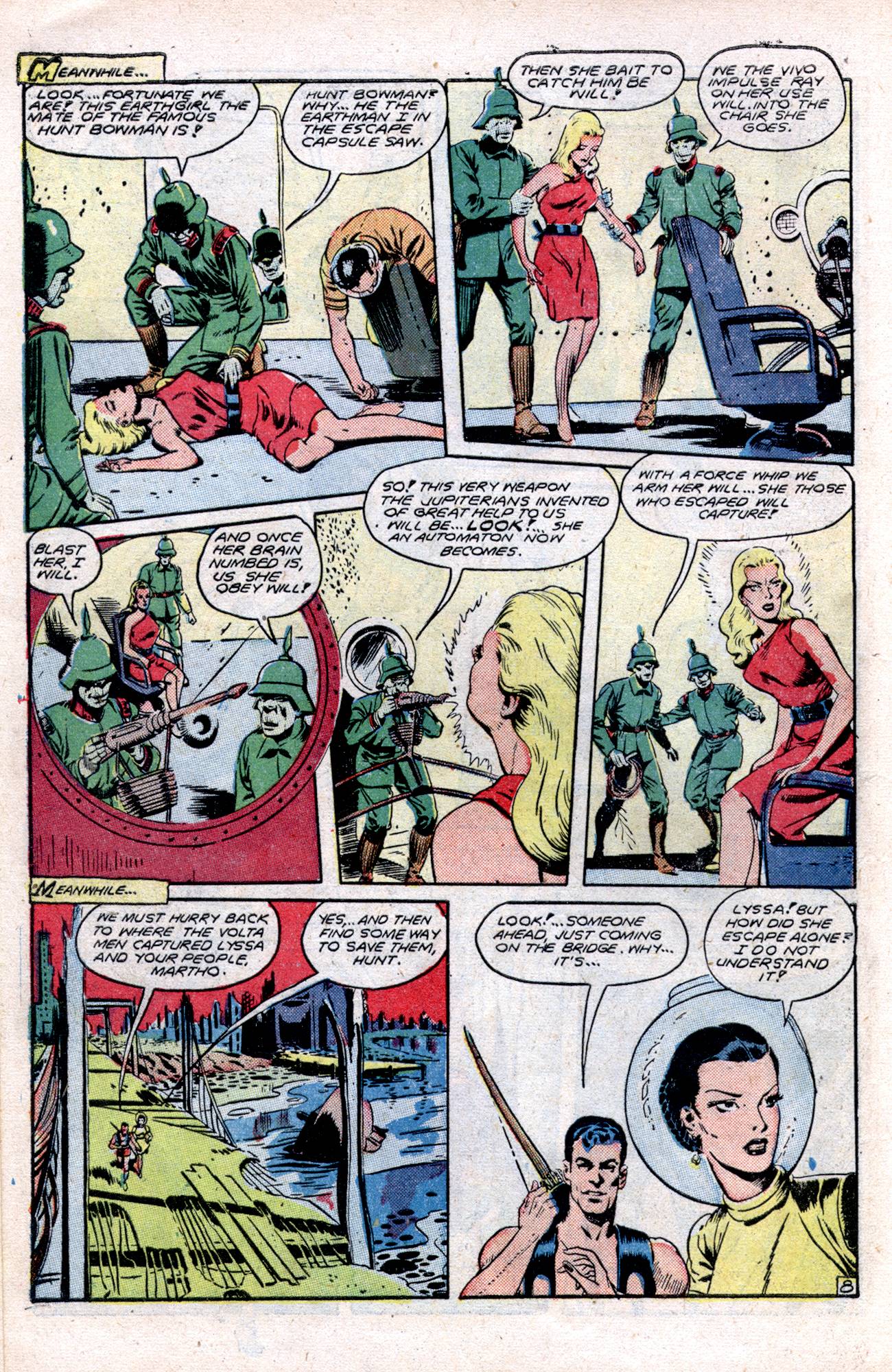 Planet Comics #57 (Fiction House), page 10. Public domain (US).