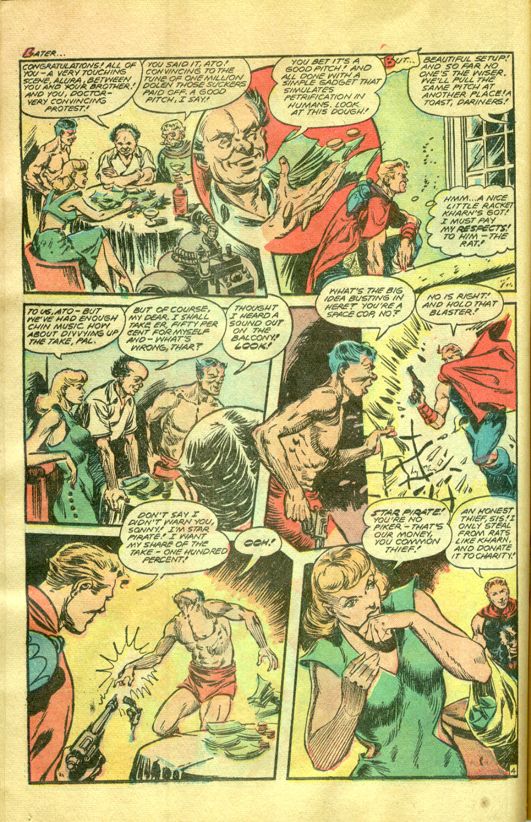 Planet Comics #58 (Fiction House), page 22. Public domain (US).