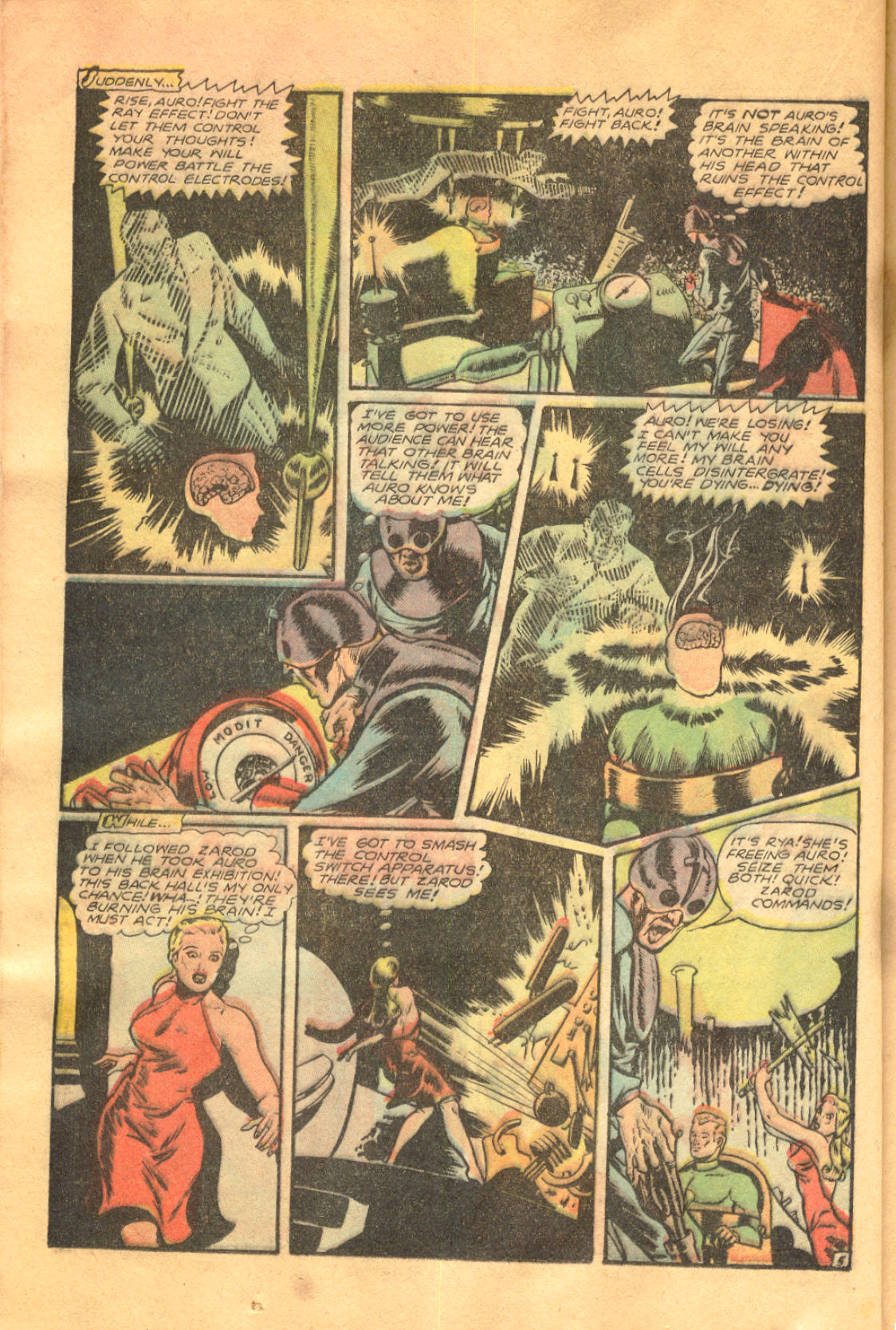 Planet Comics #58 (Fiction House), page 32. Public domain (US).