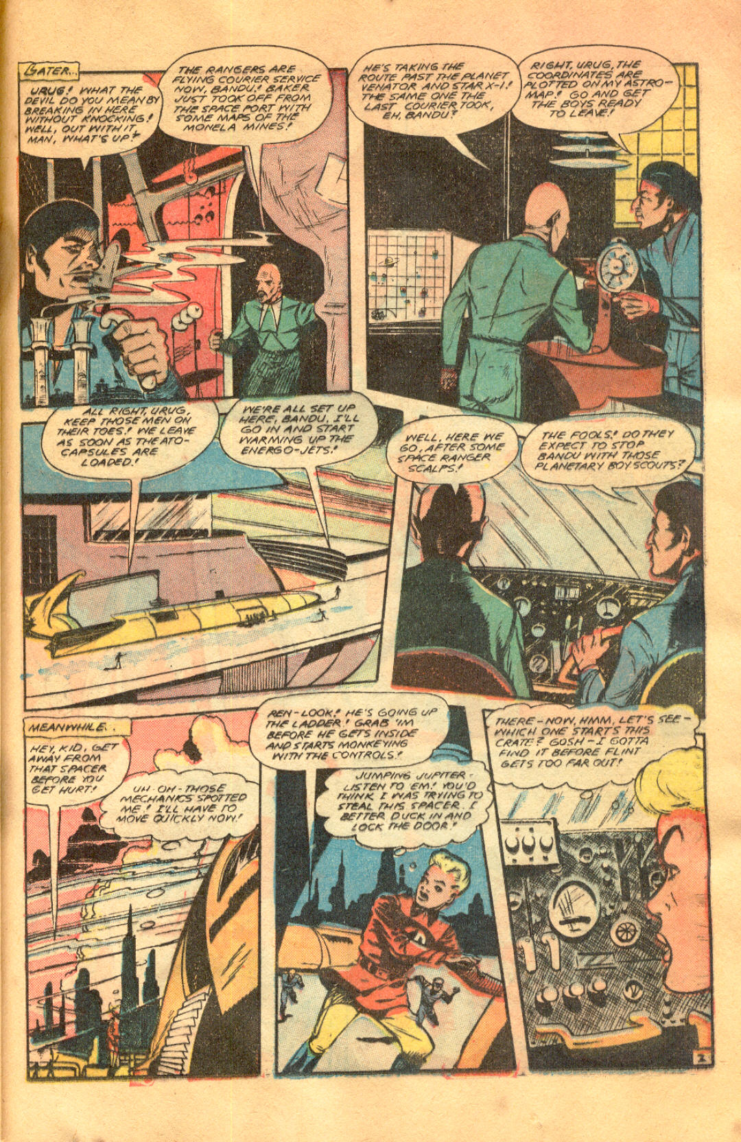 Planet Comics #58 (Fiction House), page 37. Public domain (US).