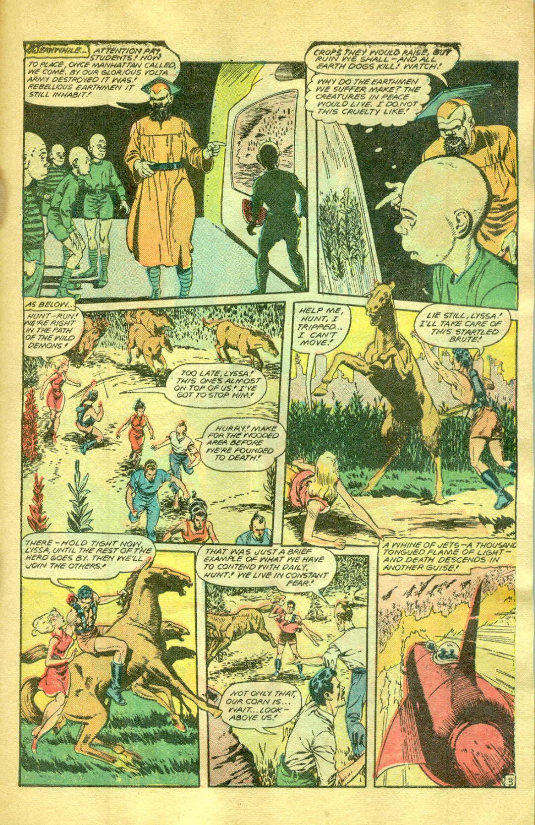 Planet Comics #58 (Fiction House), page 5. Public domain (US).