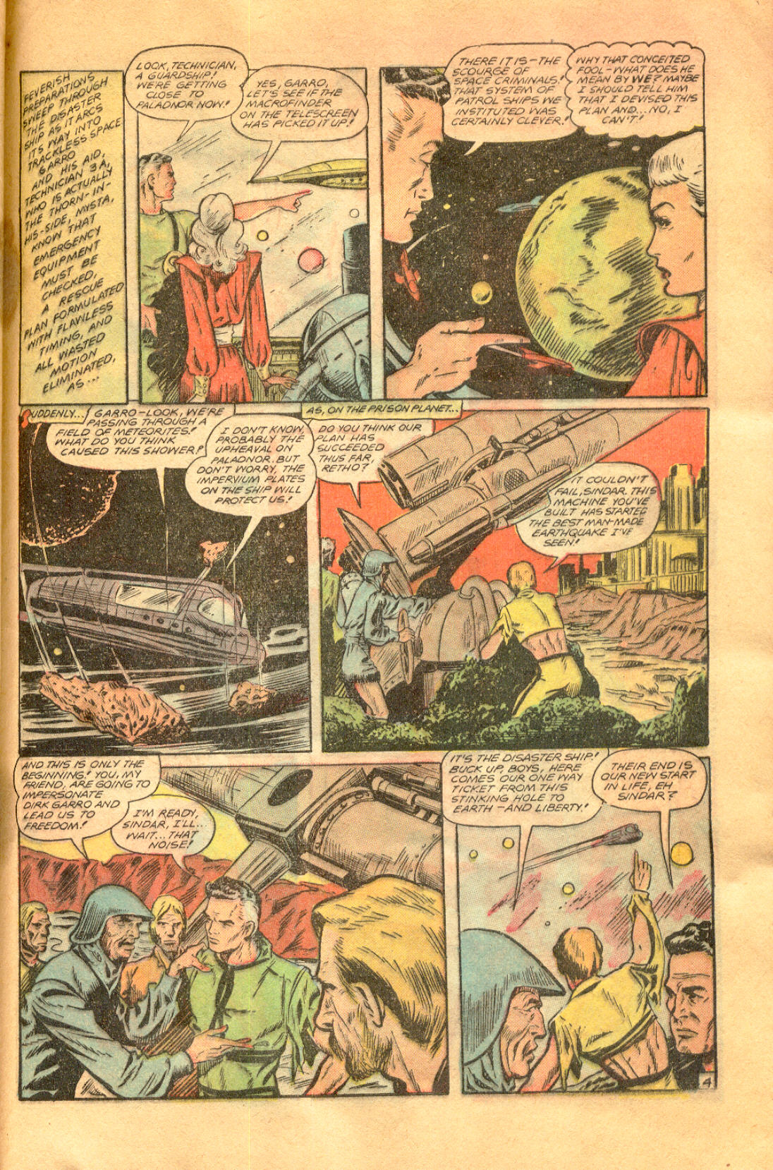Planet Comics #58 (Fiction House), page 45. Public domain (US).