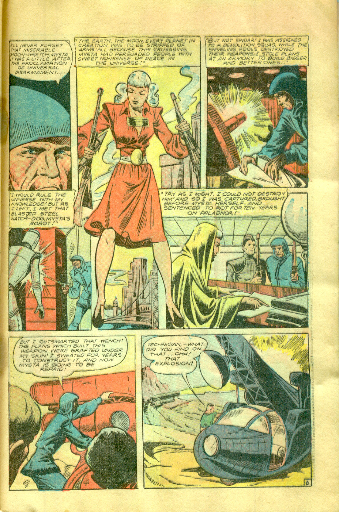 Planet Comics #58 (Fiction House), page 47. Public domain (US).
