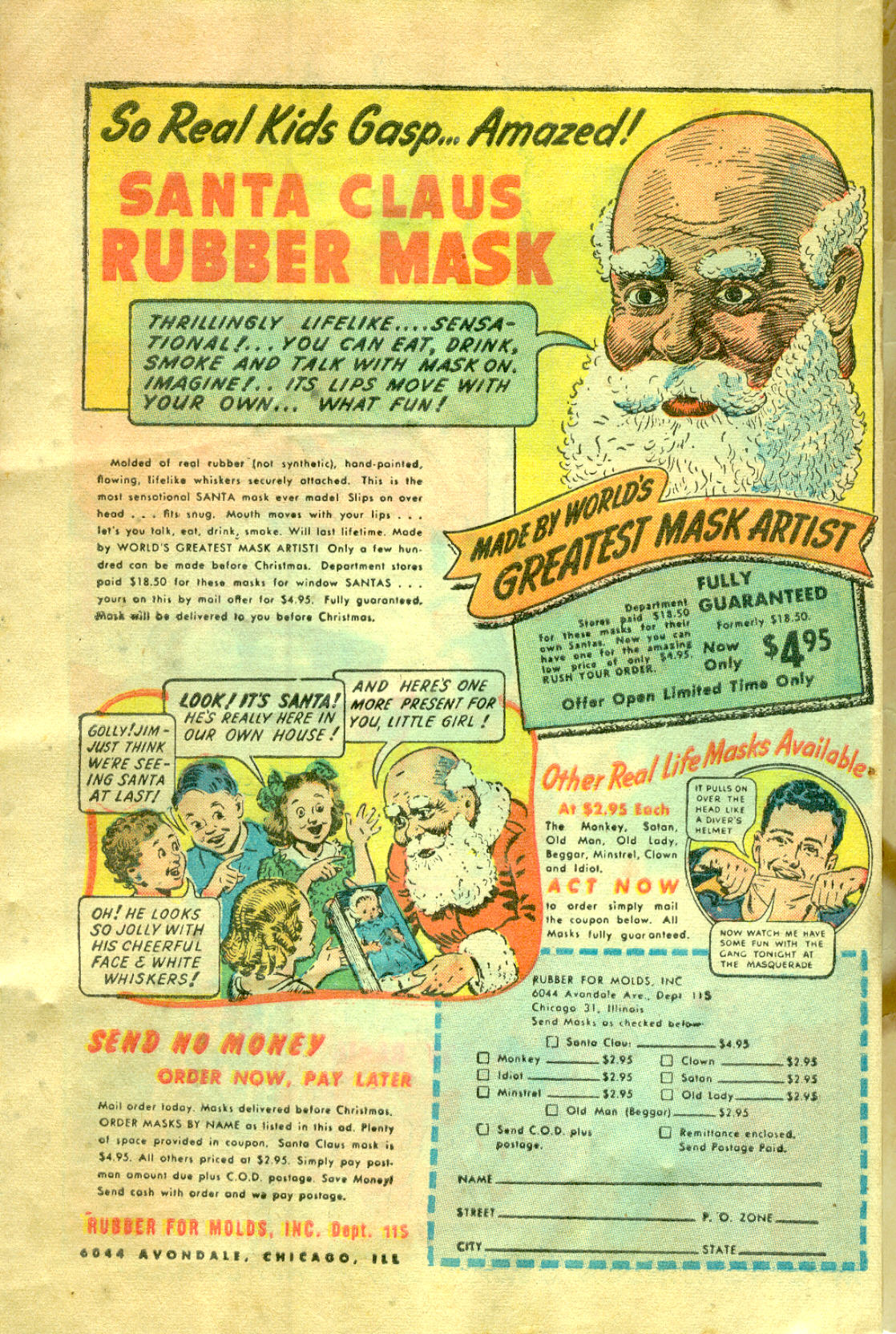 Planet Comics #58 (Fiction House), page 50. Public domain (US).