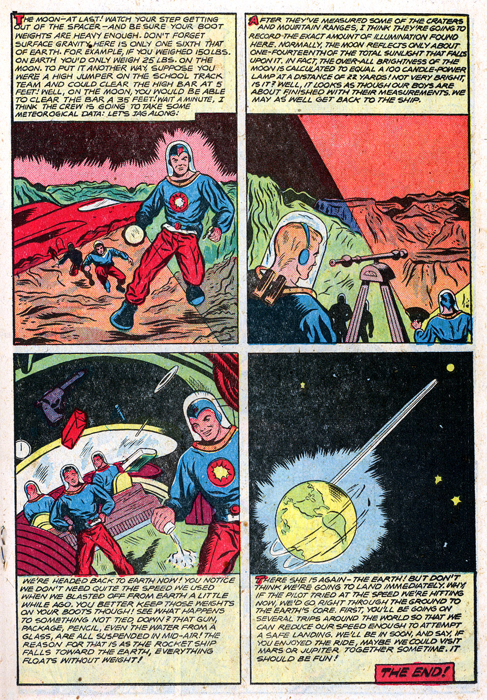 Planet Comics #59 (Fiction House), page 27. Public domain (US).