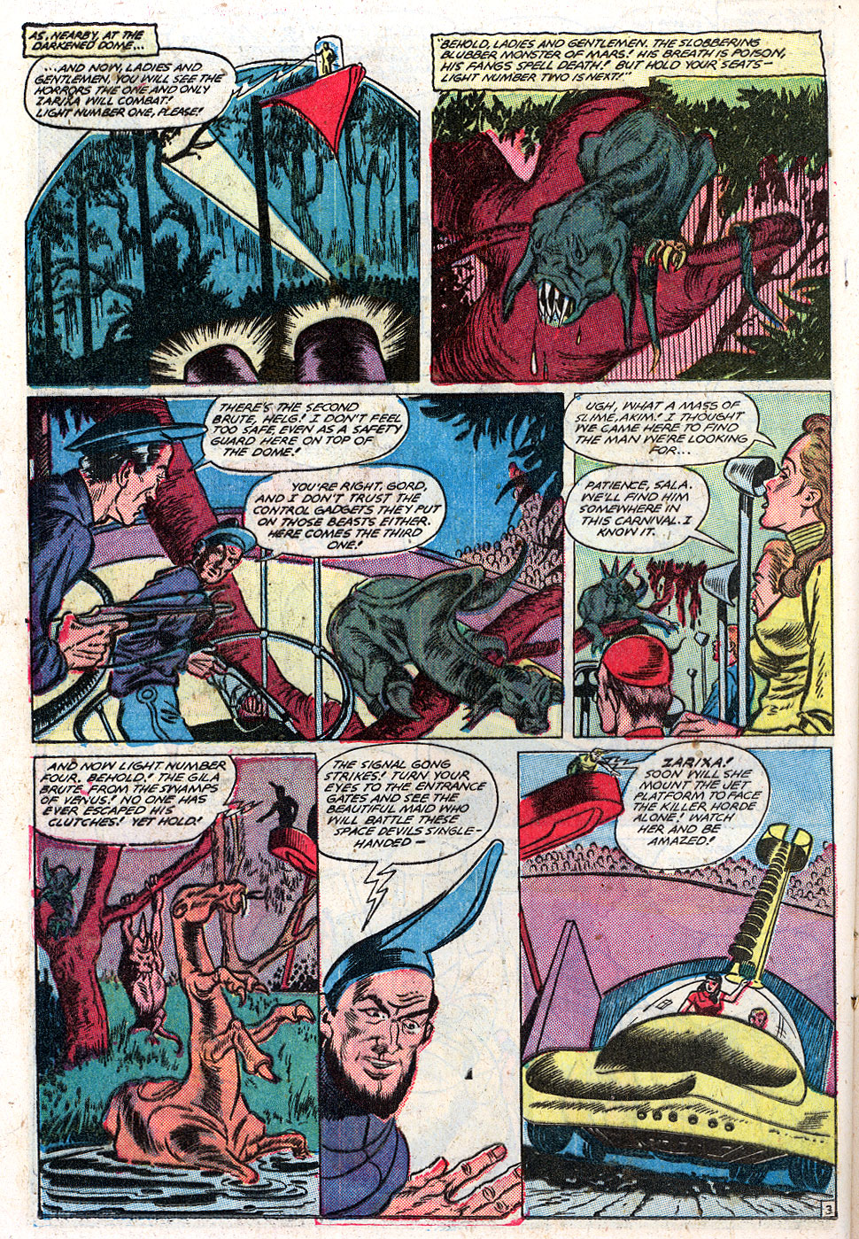 Planet Comics #59 (Fiction House), page 30. Public domain (US).