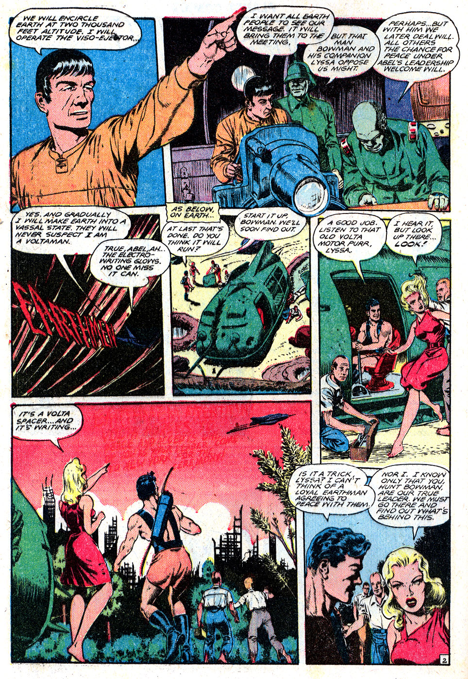 Planet Comics #59 (Fiction House), page 4. Public domain (US).