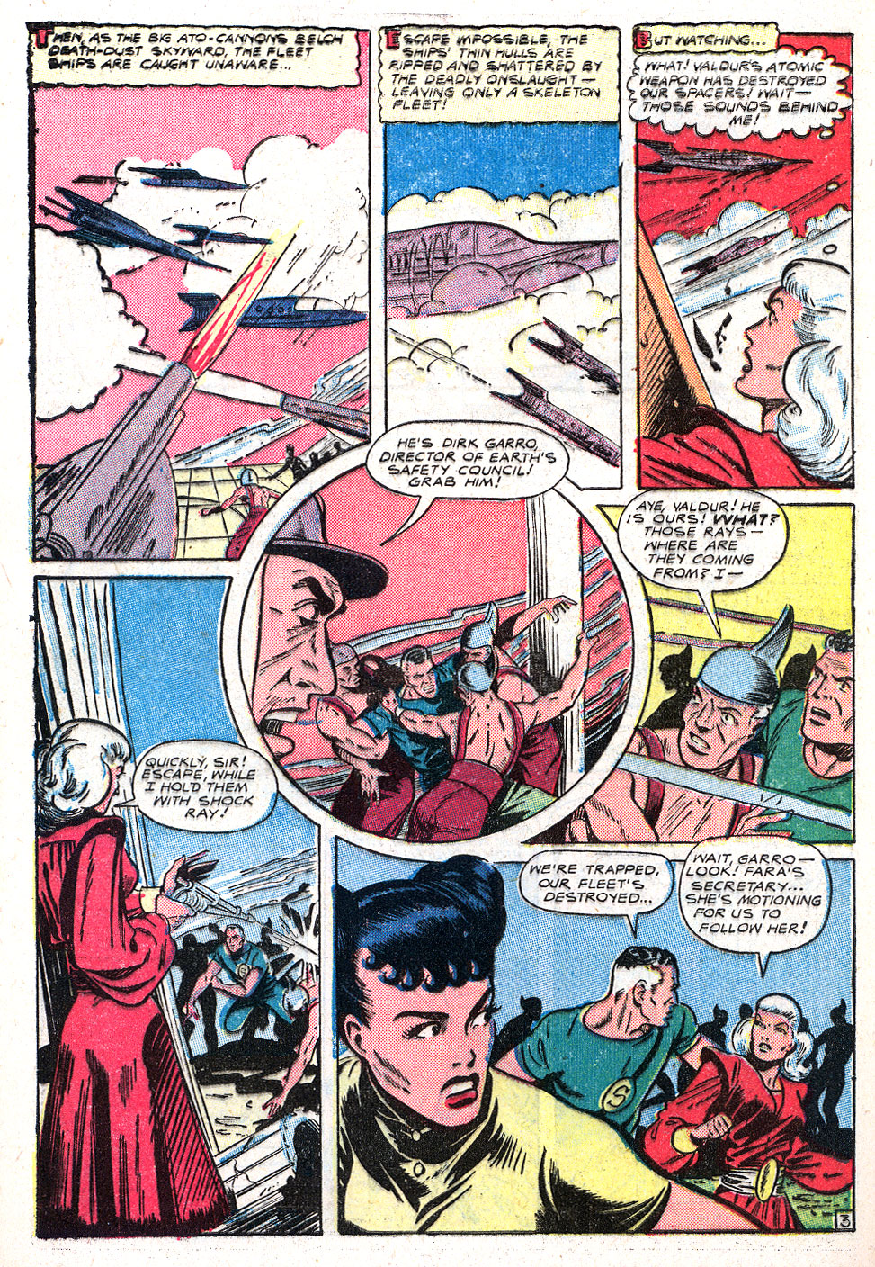 Planet Comics #59 (Fiction House), page 44. Public domain (US).