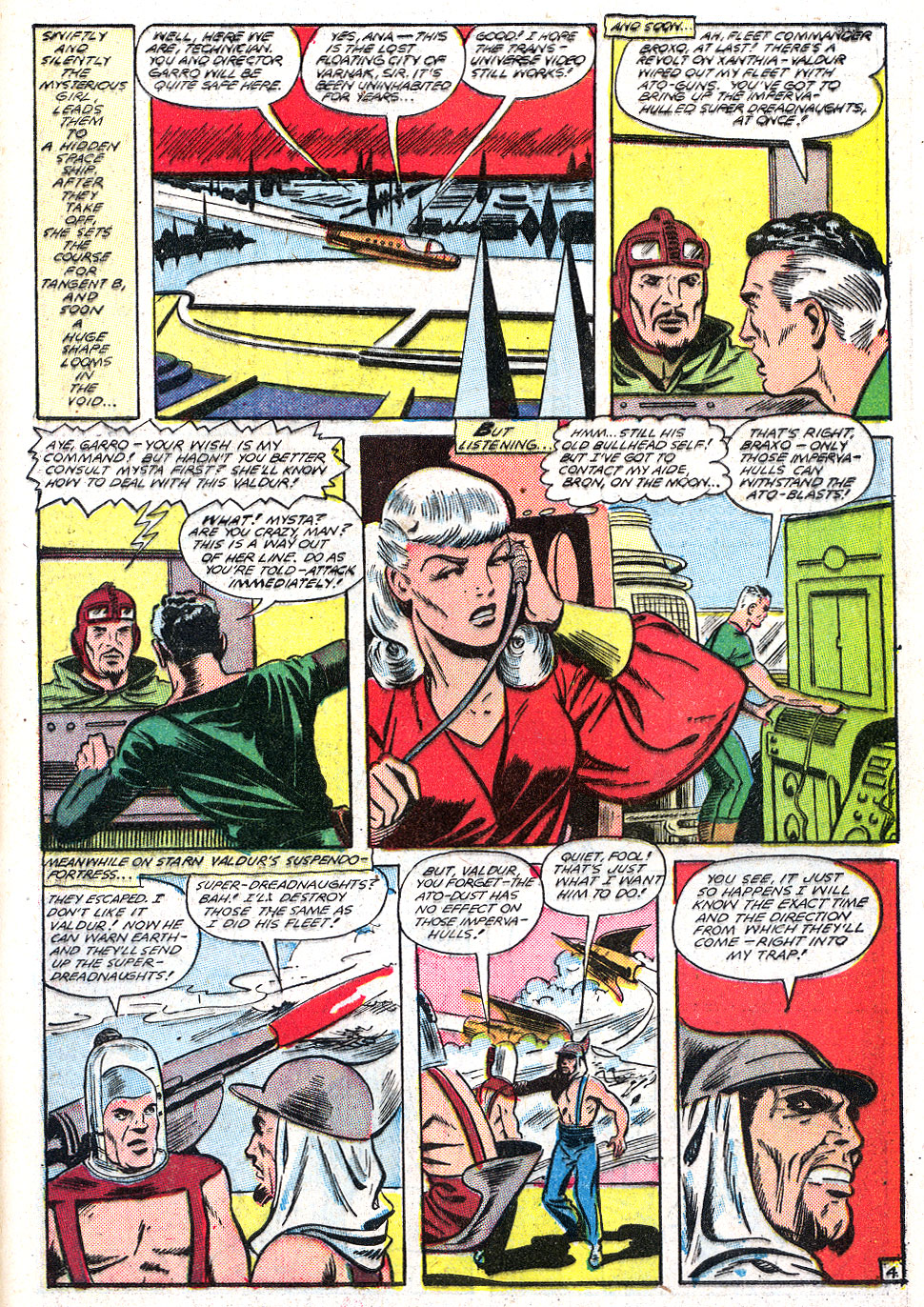 Planet Comics #59 (Fiction House), page 45. Public domain (US).