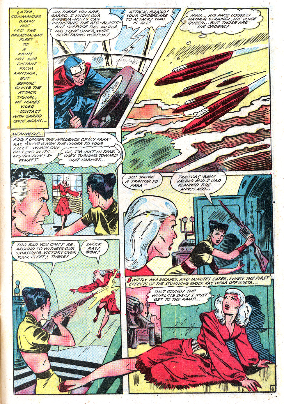 Planet Comics #59 (Fiction House), page 47. Public domain (US).