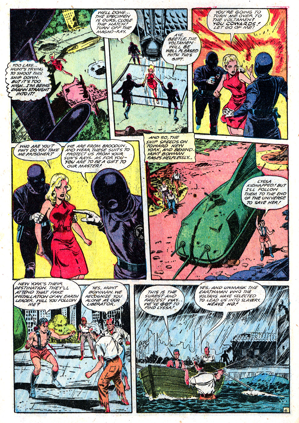 Planet Comics #59 (Fiction House), page 6. Public domain (US).