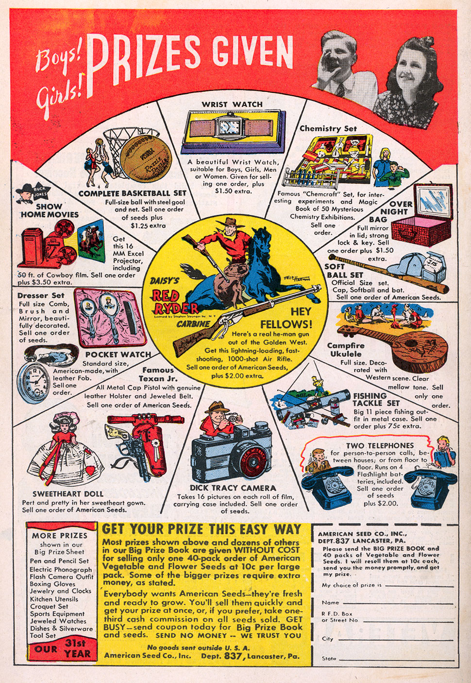 Planet Comics #59 (Fiction House), page 52. Public domain (US).