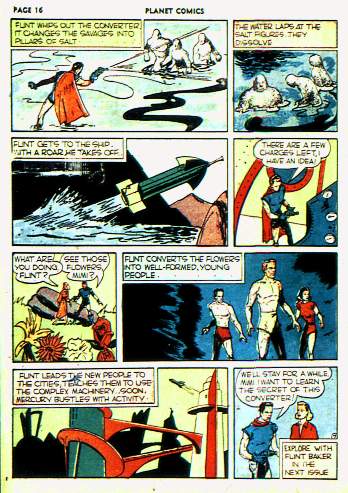 Planet Comics #6 (Fiction House), page 19. Public domain (US).