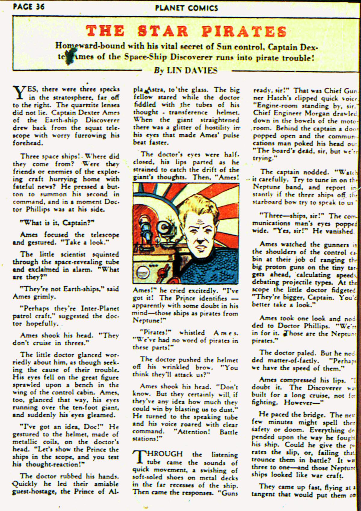 Planet Comics #6 (Fiction House), page 39. Public domain (US).