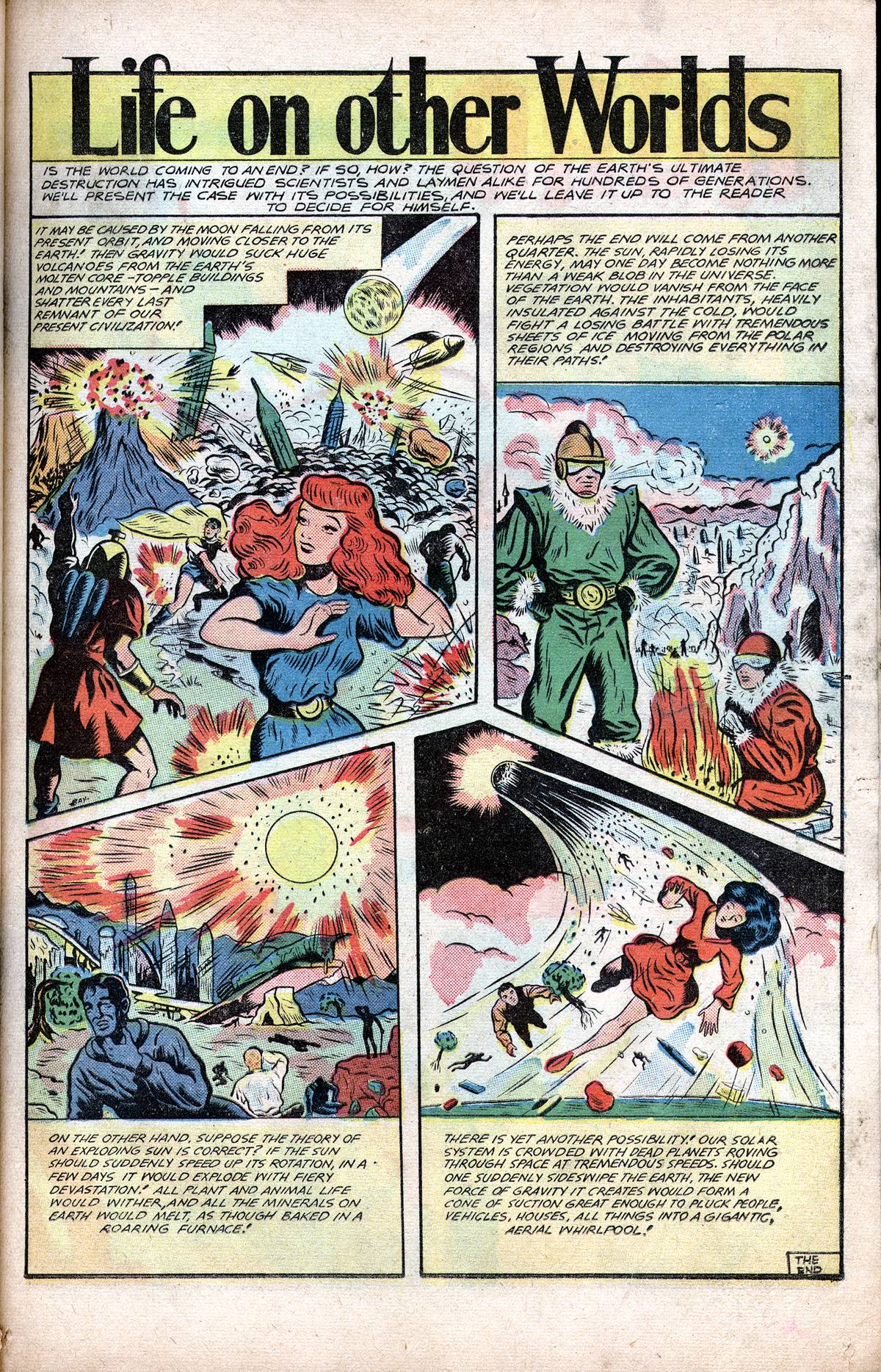 Planet Comics #60 (Fiction House), page 19. Public domain (US).