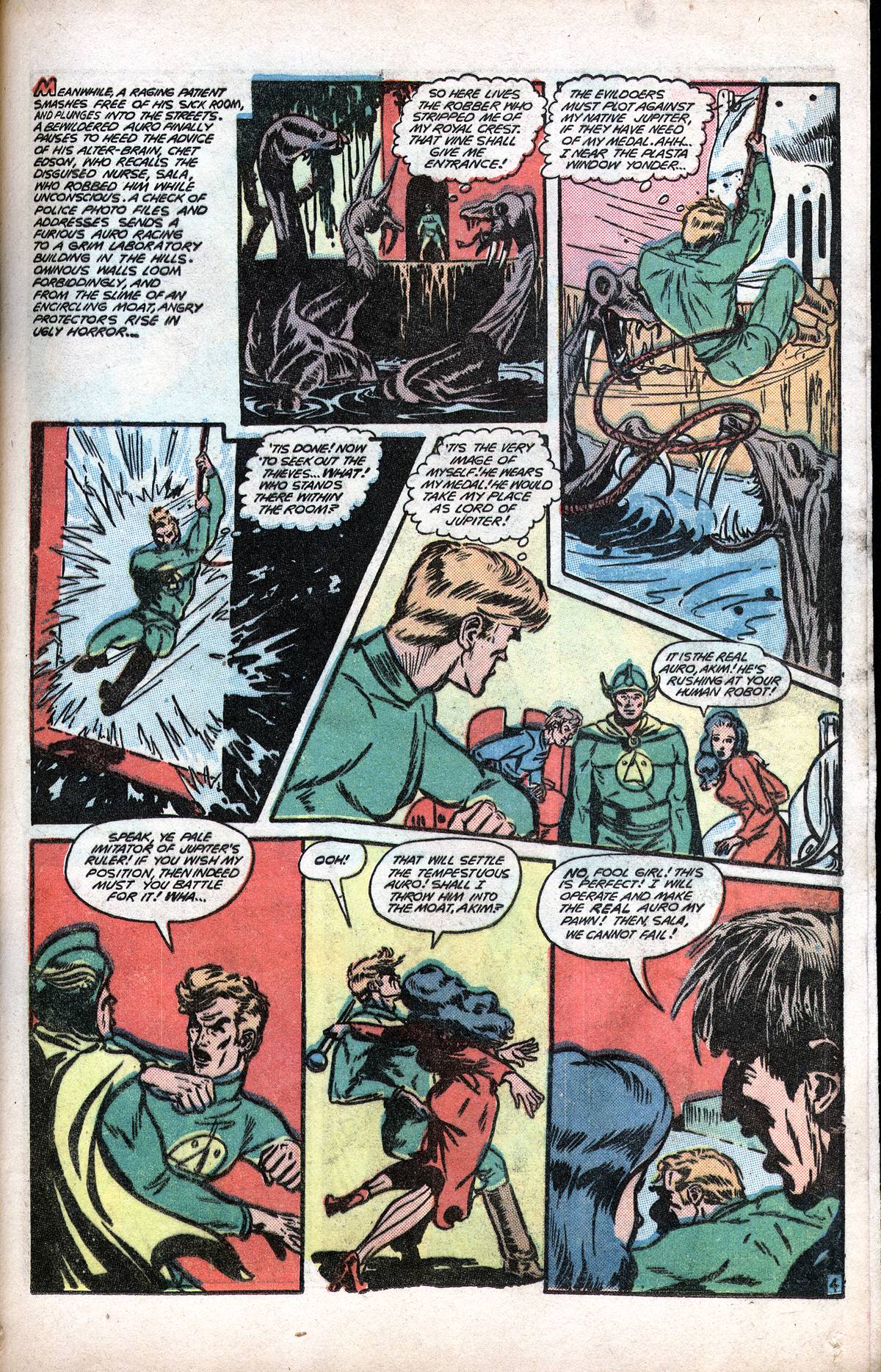 Planet Comics #60 (Fiction House), page 23. Public domain (US).