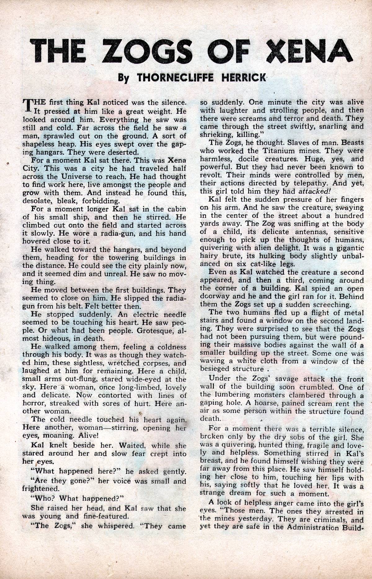 Planet Comics #60 (Fiction House), page 32. Public domain (US).