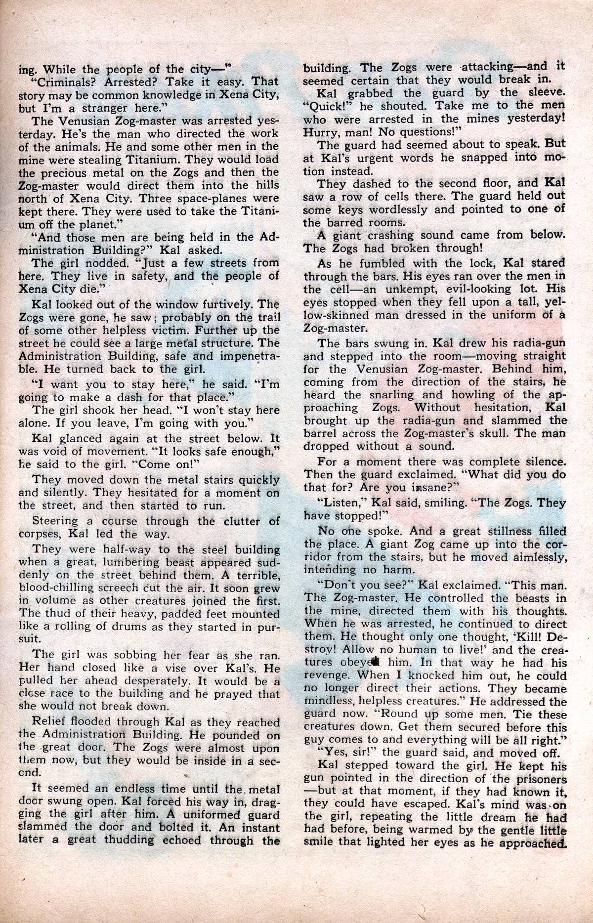 Planet Comics #60 (Fiction House), page 33. Public domain (US).