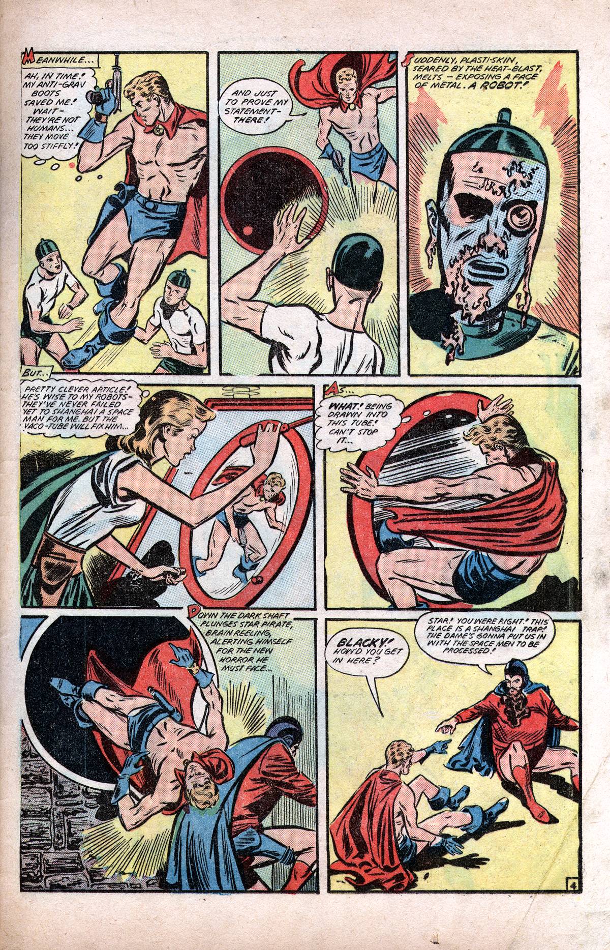 Planet Comics #60 (Fiction House), page 37. Public domain (US).