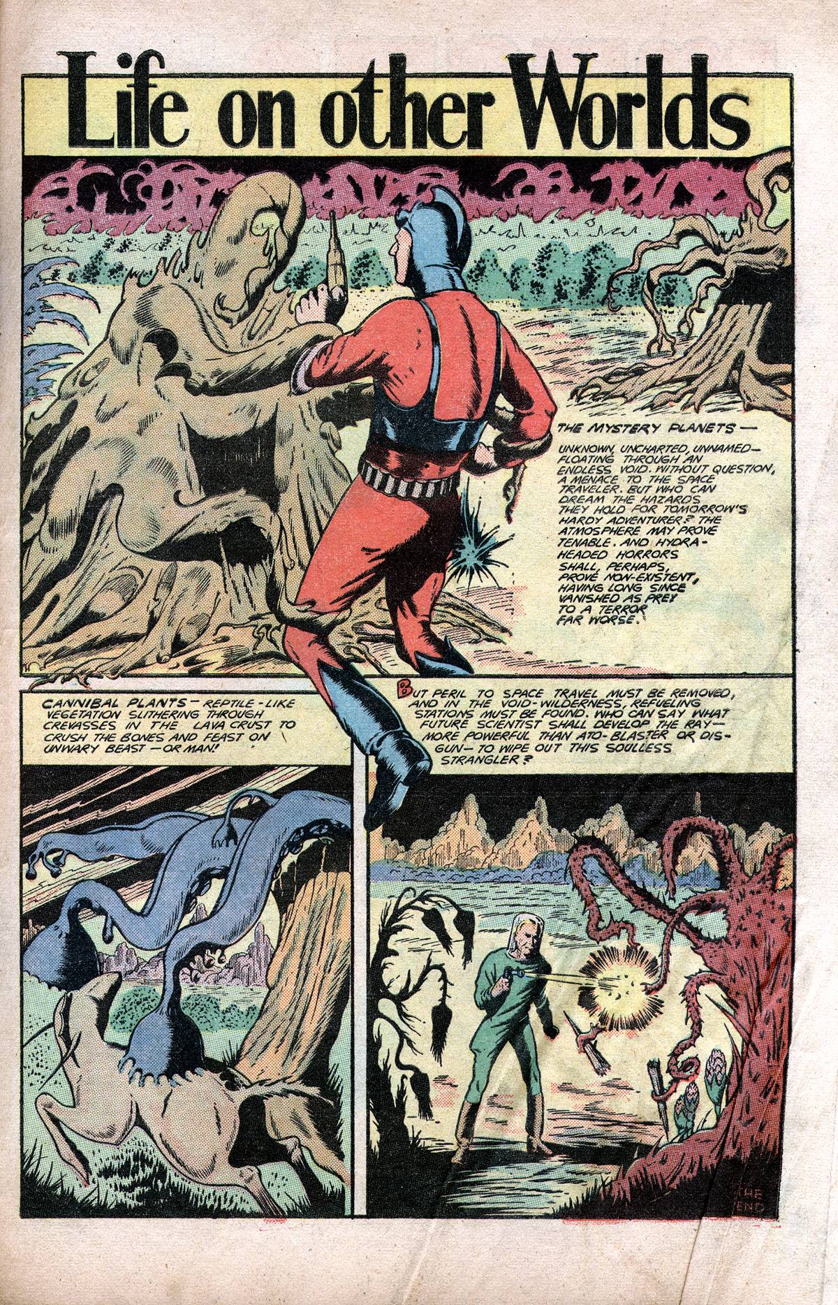 Planet Comics #60 (Fiction House), page 41. Public domain (US).