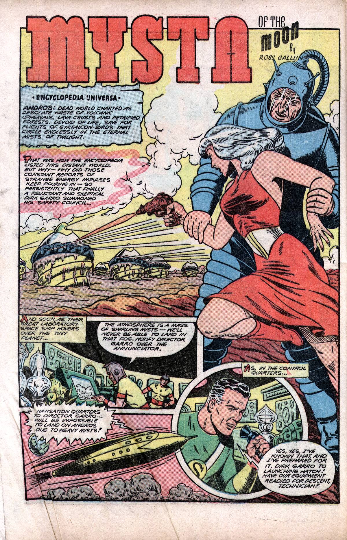 Planet Comics #60 (Fiction House), page 42. Public domain (US).