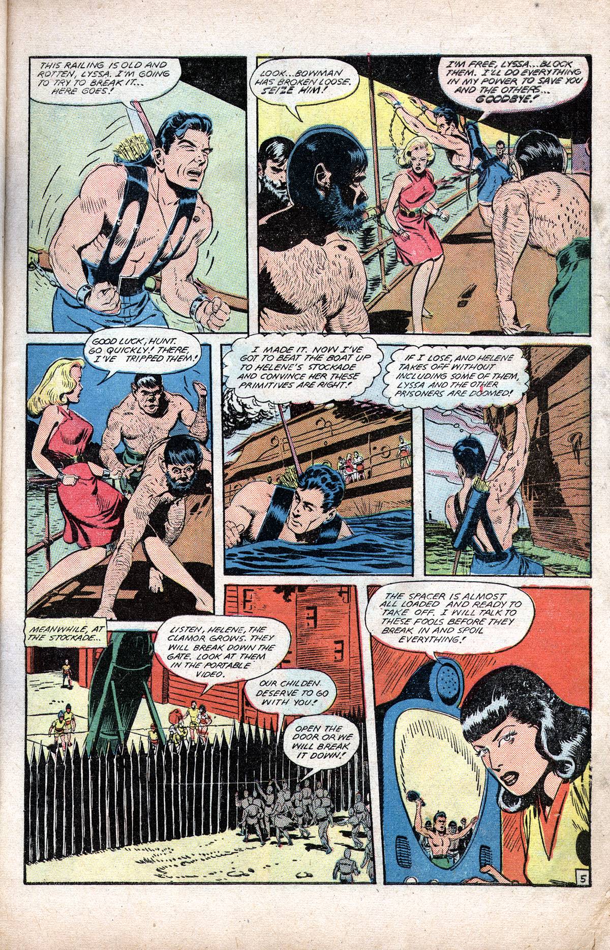 Planet Comics #60 (Fiction House), page 7. Public domain (US).