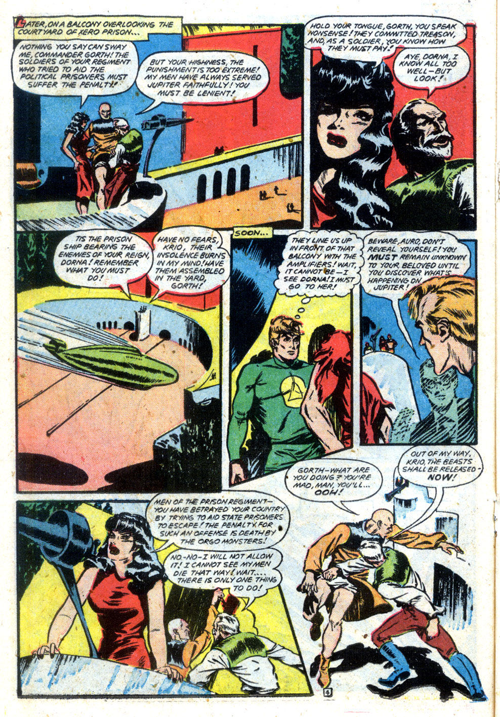 Planet Comics #61 (Fiction House), page 24. Public domain (US).
