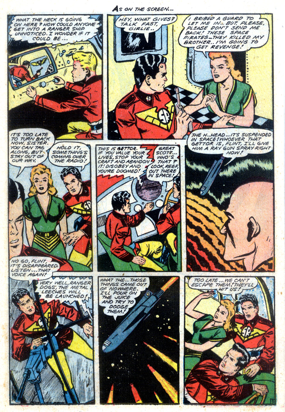 Planet Comics #61 (Fiction House), page 29. Public domain (US).