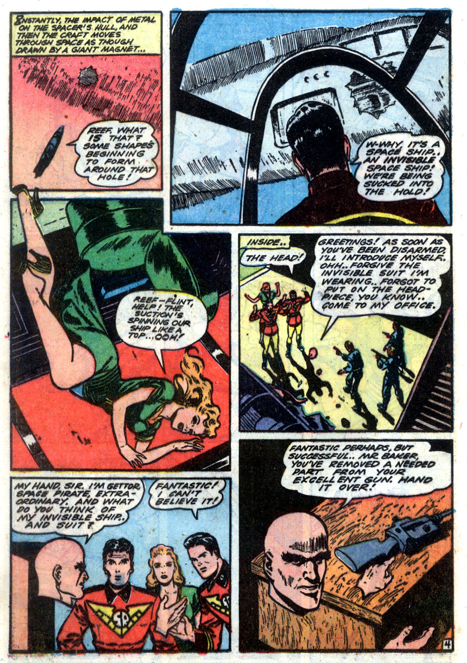 Planet Comics #61 (Fiction House), page 30. Public domain (US).
