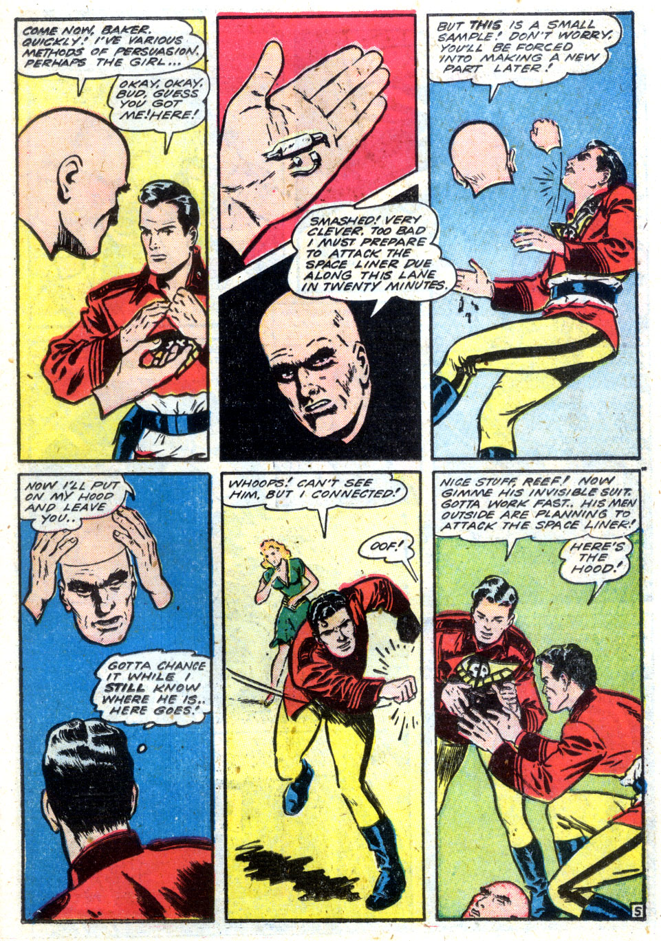 Planet Comics #61 (Fiction House), page 31. Public domain (US).