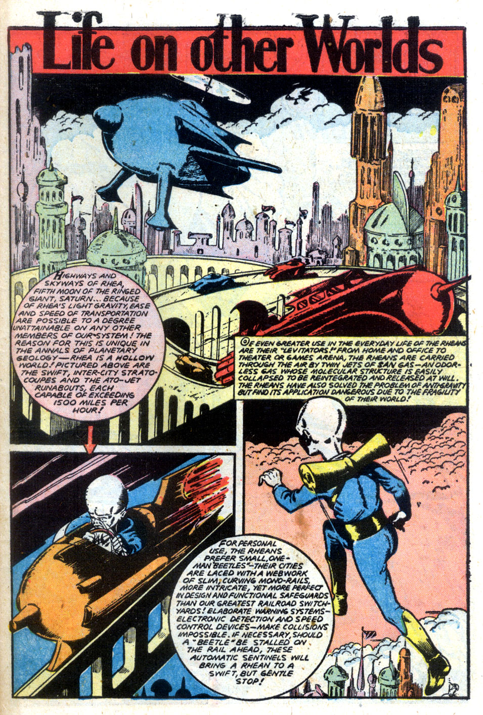 Planet Comics #61 (Fiction House), page 41. Public domain (US).