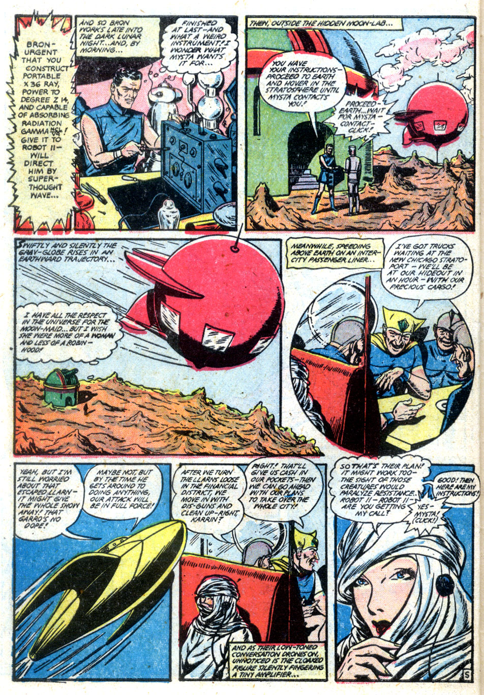 Planet Comics #61 (Fiction House), page 46. Public domain (US).