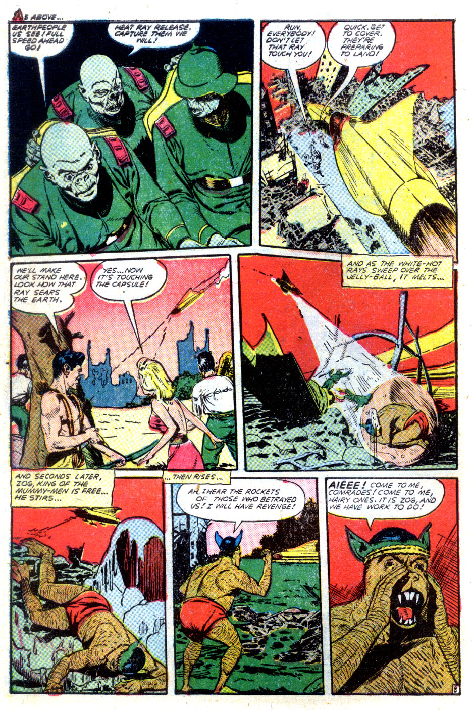 Planet Comics #61 (Fiction House), page 10. Public domain (US).