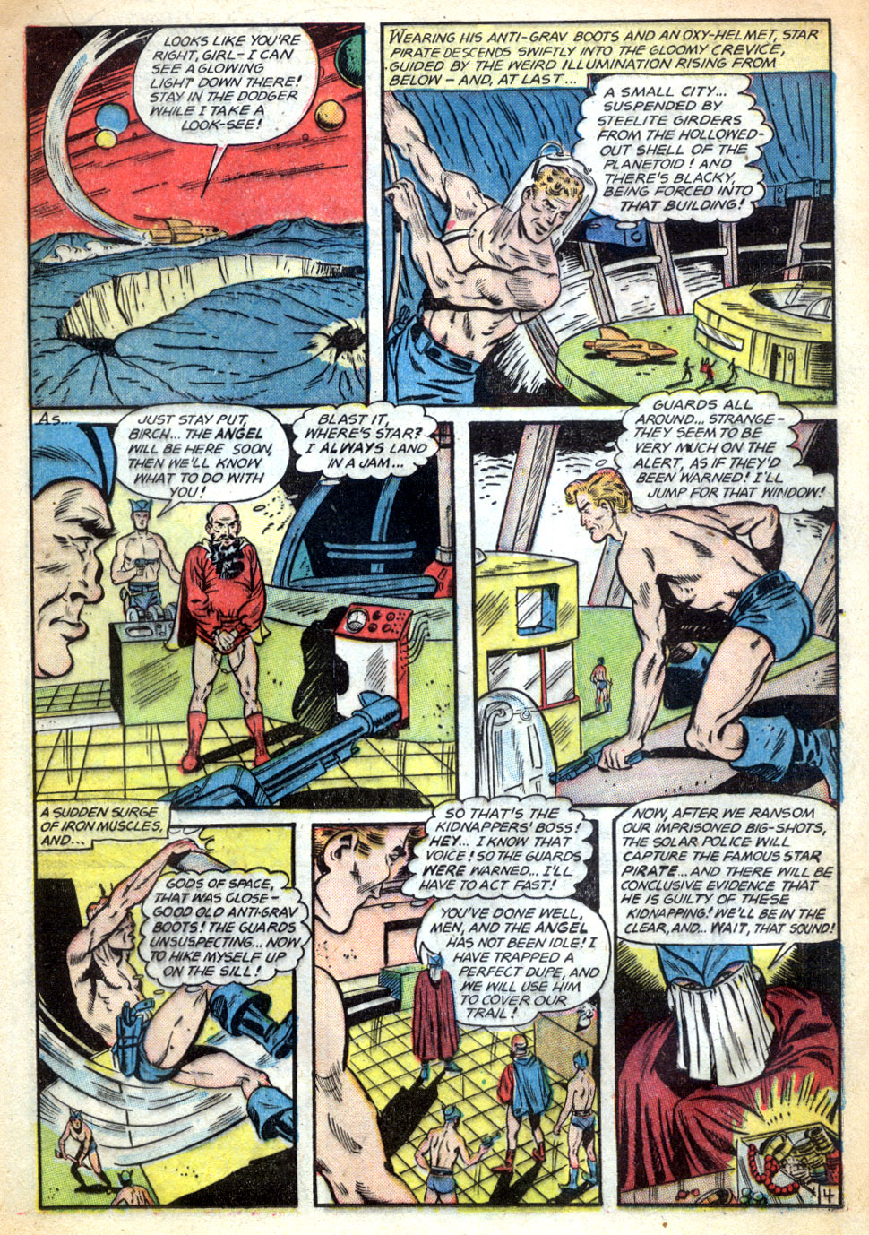 Planet Comics #62 (Fiction House), page 17. Public domain (US).
