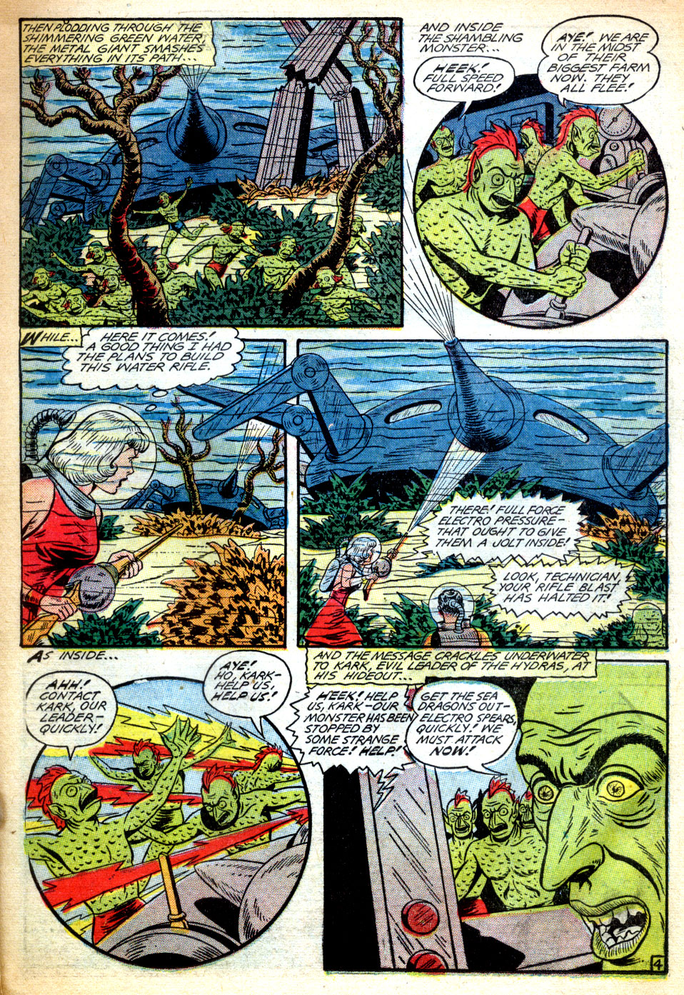 Planet Comics #62 (Fiction House), page 23. Public domain (US).