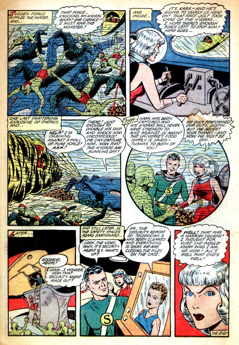 Planet Comics #62 (Fiction House), page 25. Public domain (US).