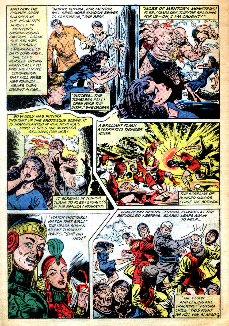 Planet Comics #62 (Fiction House), page 30. Public domain (US).