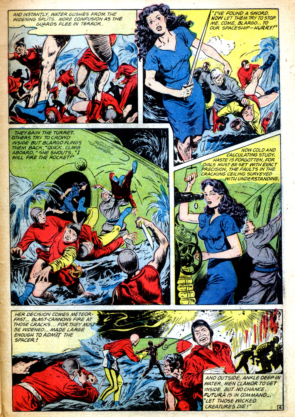 Planet Comics #62 (Fiction House), page 31. Public domain (US).
