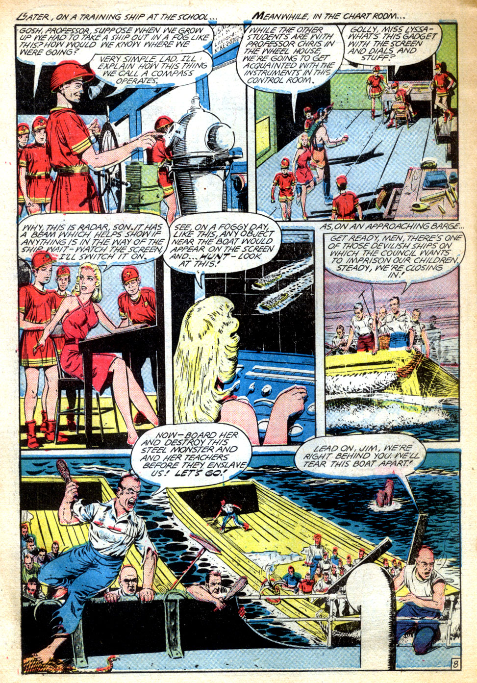 Planet Comics #62 (Fiction House), page 10. Public domain (US).