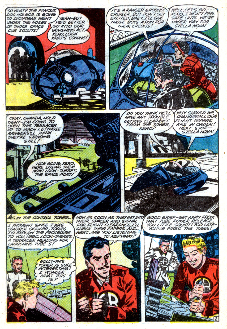 Planet Comics #63 (Fiction House), page 14. Public domain (US).