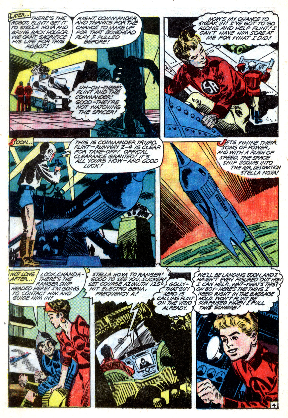 Planet Comics #63 (Fiction House), page 16. Public domain (US).