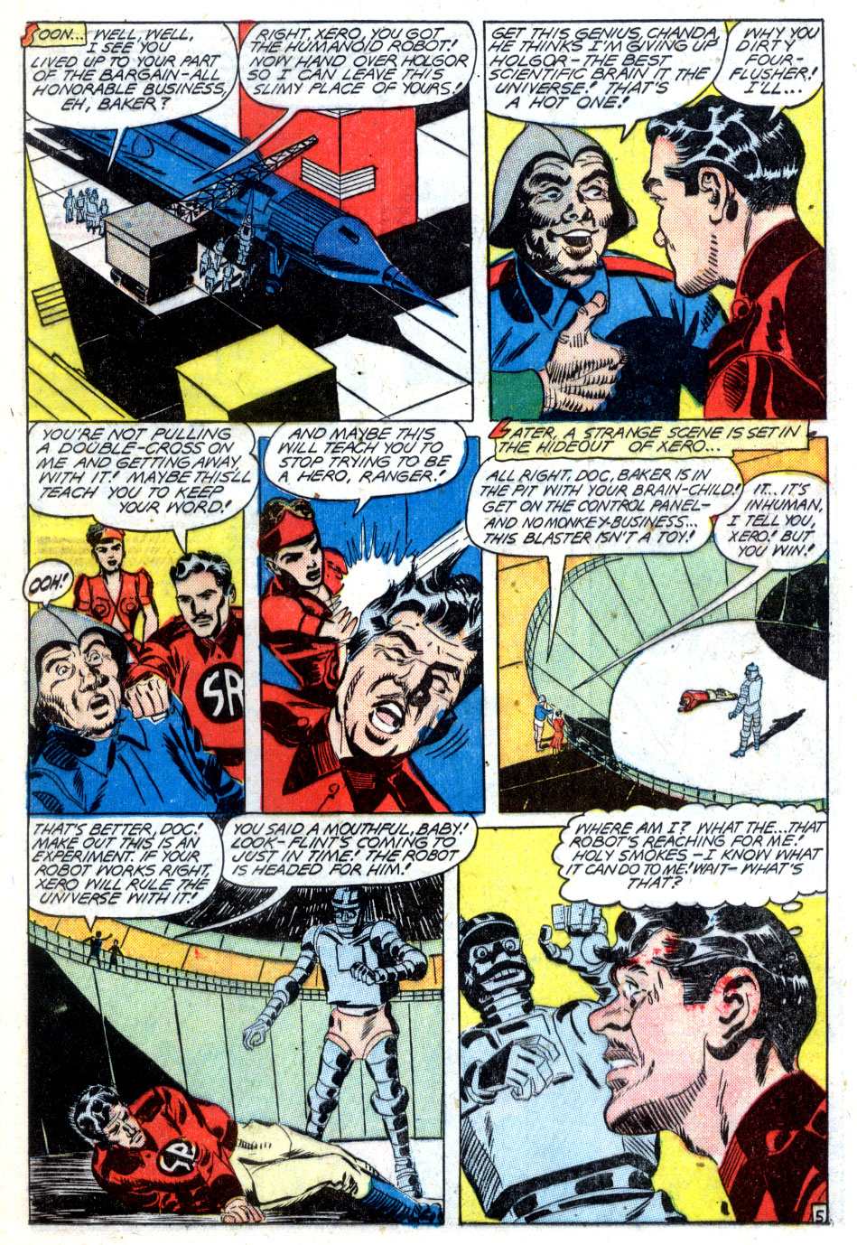 Planet Comics #63 (Fiction House), page 17. Public domain (US).