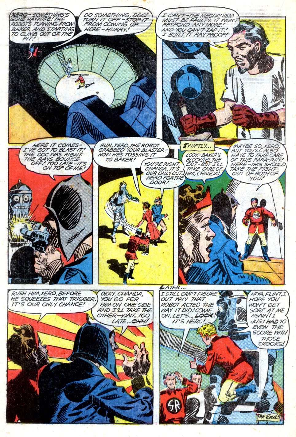 Planet Comics #63 (Fiction House), page 18. Public domain (US).