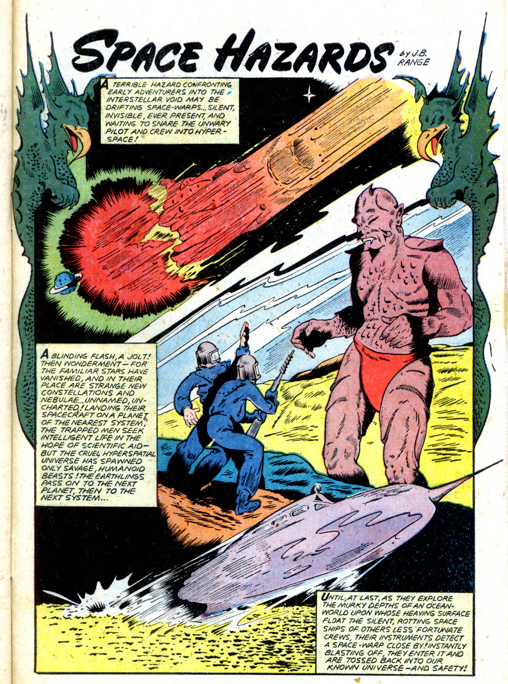 Planet Comics #63 (Fiction House), page 27. Public domain (US).