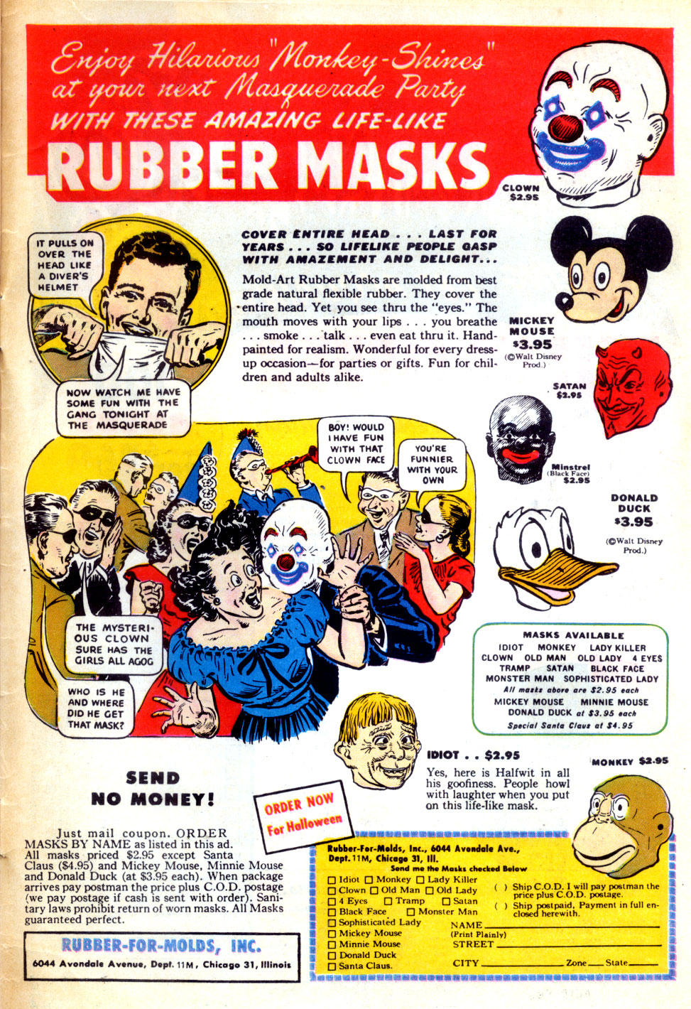 Planet Comics #63 (Fiction House), page 35. Public domain (US).