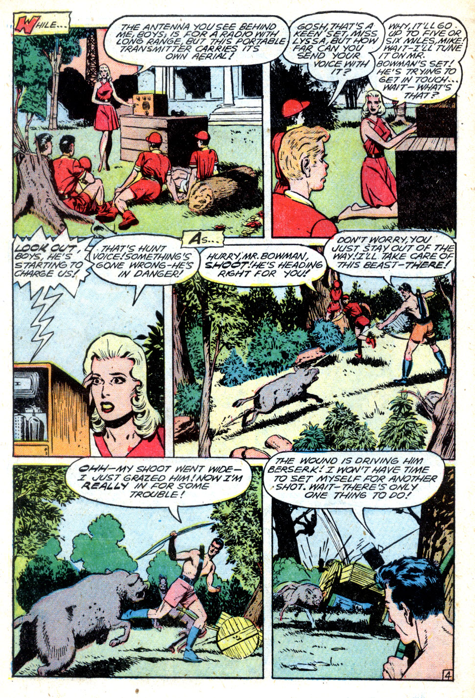 Planet Comics #63 (Fiction House), page 6. Public domain (US).