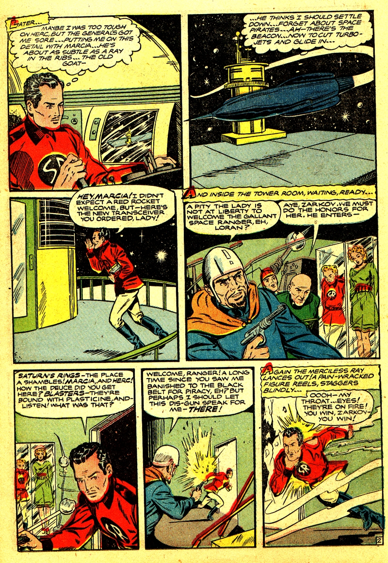 Planet Comics #64 (Fiction House), page 14. Public domain (US).