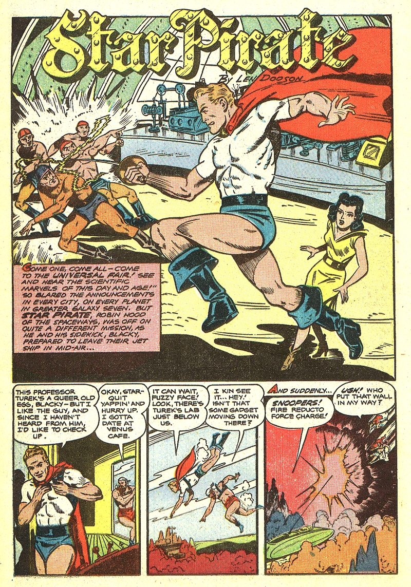 Planet Comics #64 (Fiction House), page 20. Public domain (US).