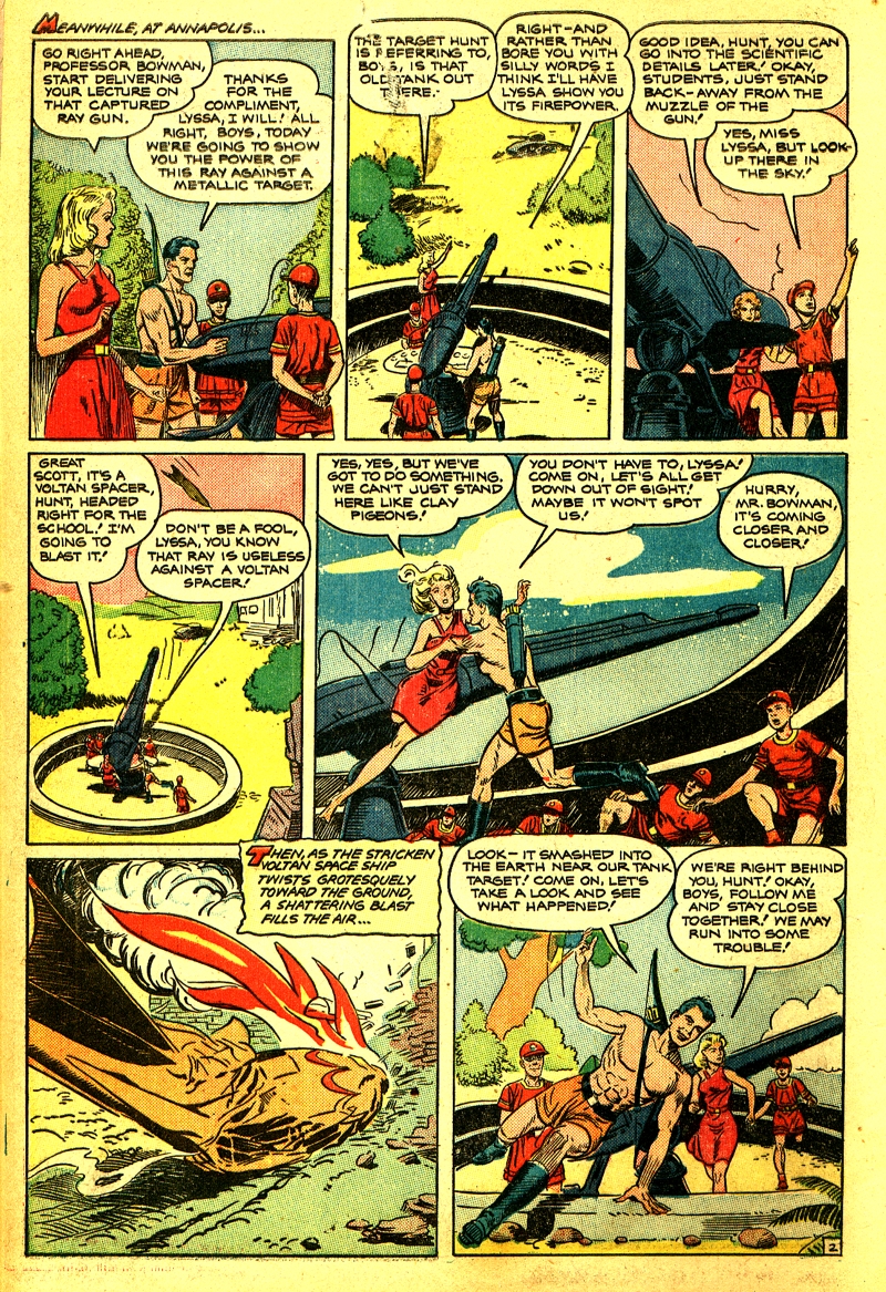 Planet Comics #64 (Fiction House), page 4. Public domain (US).